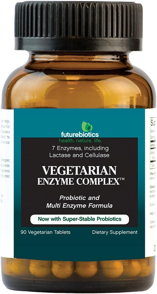 Futurebiotics Vegetarian Enzyme Complex, 90 טבליות
