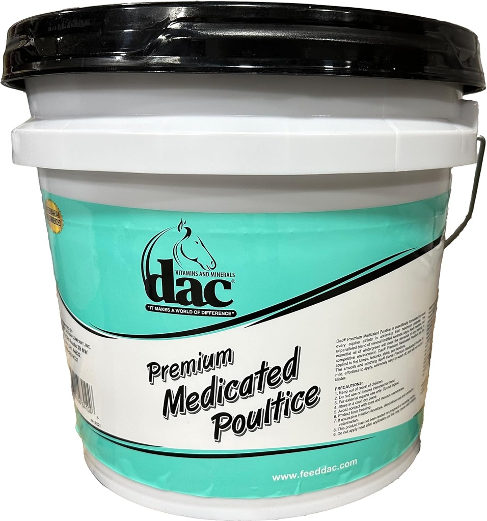 ויטמין dac ומינרלים dac® Premium Medicated Poultice - 45lbs, לבן