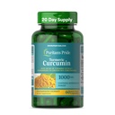Creative Turmeric Curcumin 1000mg של Puritan, Standared to 95% Cucuminoids, Herbal Dietary תוספת לבריאות אנטיoxidant, 60 Radpid לשחרר קפסולות