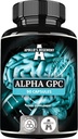 APOLLO'S HEGEMONY Alpha-GPC 600 מ"ג ל-Daily Dose - 90 קפסולות טבעוניות כולסטרול - 99% תוספת דיאטת צ'ופרית - Lipid Choline - זיכרון וקפסולות ריכוז