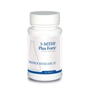 Biotics Research Biotics Research 5MTHF Plus Forte - Brain Health מקדמת את Calm להירגע Mood ו Serotonin לייצר 60 קפסולות