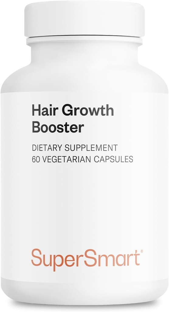 SuperSmart - Hair growth Booster 160 מ"ג ליום (תוסף לפרטי) - Biotin 40x More Soluble
