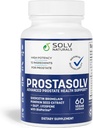 ProSTASOLV Prostate Support for Men's Health Formula with Quercetin, Bromelain, Beta-Sitosterol, Saw Palmetto for Pelvic & Prostate Comfort -60 Caps