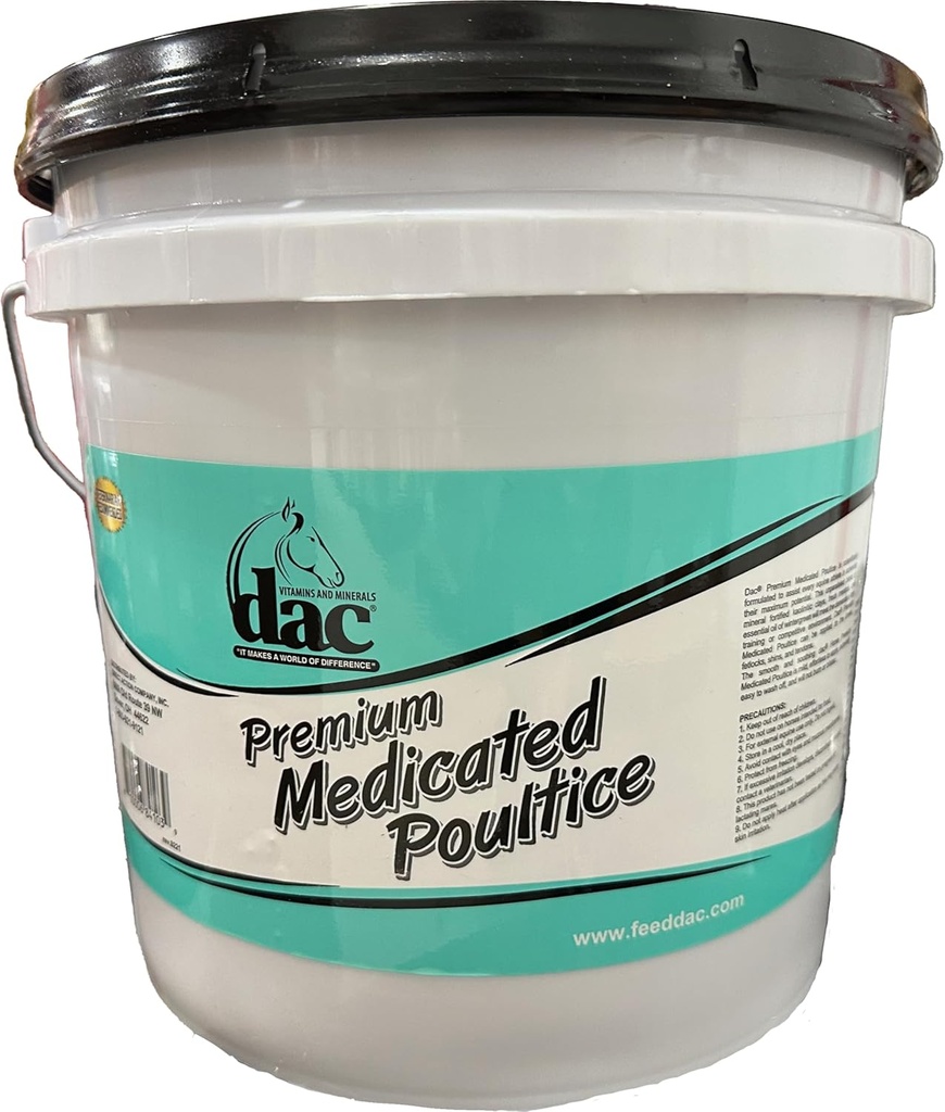 ויטמינים ומינרלים DAC Premium Medicated Poultice - 23lbs, לבן