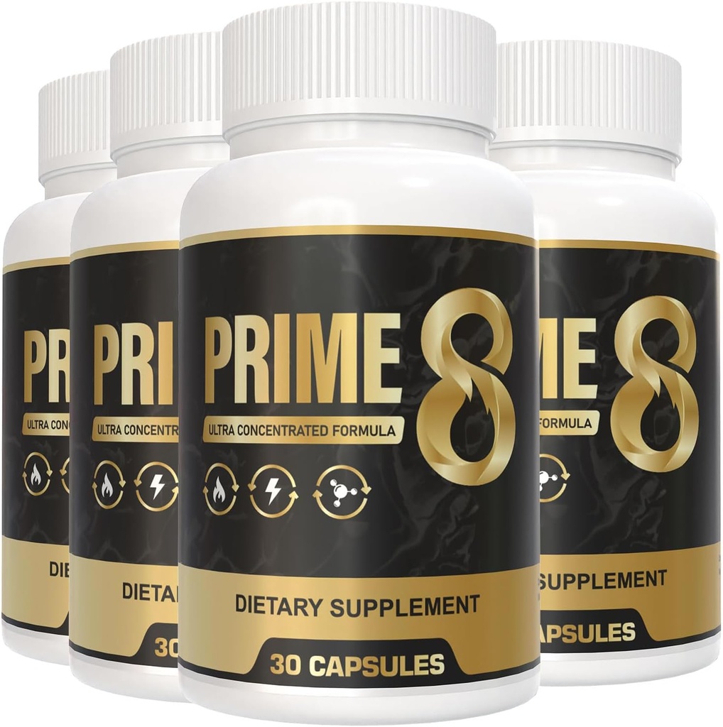 PRIME 8 100% Authentic Original - פורמולה רשמית של פרימה (4 Pack) ל-120 ימים