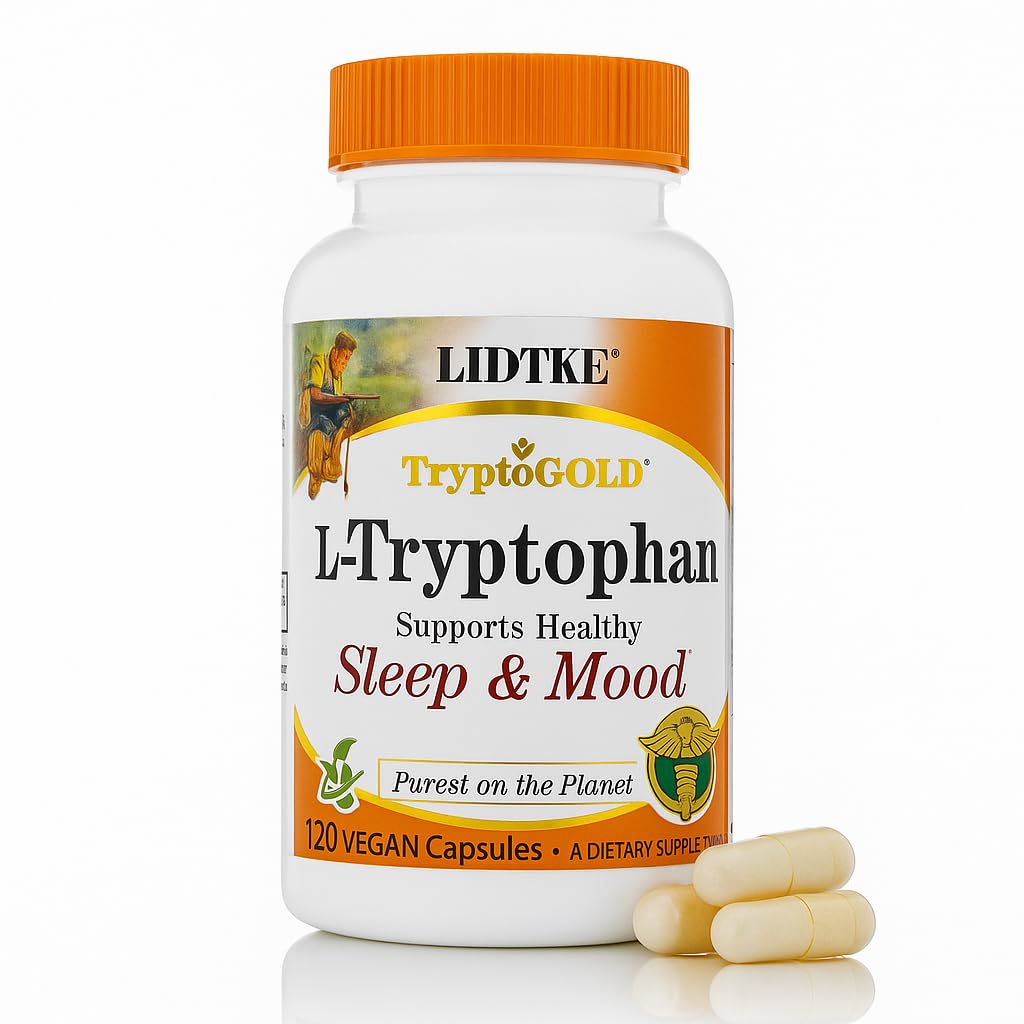 Lidtke Technologies L-Tryptophan כמוסות 120 הרוזן