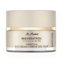 M. Asam Resveratrol Premium NT50 Perfecting Eye Cream - Anti-aging under eye Cream with resveratrol & hyaluronic acid to חלקה קמטים & קווים בסדר, נוסחה טבעונית, 1.01 Fl Oz