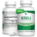 Nervala - Alpha Lipoic Acid 600mg - ALA תוסף Antioxidant עבור Nerve, Energy & Circulation תמיכה - כוח נוסף עם Benfotiamine - מיוצר בארה"ב, מעבדה נבדק - 30 קפסולות, 1 חודש אספקה תמיכה