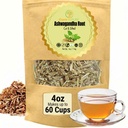 תרופה viid Pure Certified Organic Ashwagandha Root Tea | Cut & Sifted 4oz Non-GMO Non-Irradiated Ashwagandha Tea for Women & Men Fitogenic Wellness | Withania Somnifera for Herbal Infusion & קפסולות