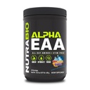 NutraBio Alpha EAA - All-Day Amino Acids לצמיחת שרירים ושיקום - Amino Acids חיוני עם nootropics & Fitogens- Full Spectrum EAA BCAA אבקת - 30 משרתים - ניו יורק