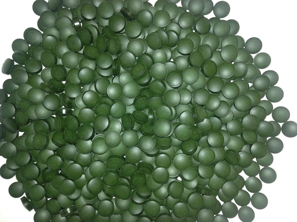 Raw Power Thor's Hammer (400 טבליות, Pure chlorella /spirulina בלנדרה), אורגנים ברנד
