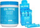חלבונים Vital Collagen Peptides אבקת Unflavored 19.3 OZ + 20 Count Stick Pack