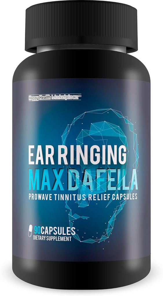 האוזן מצלצלת מקס דפניילה Prowave Tinnitus הקלה קפסולות - האוזן הטבעית הטובה ביותר שלנו Ringing Remedy - אוזניים טבעת תוספת האוזן - תוספי בריאות אוזניים - תוספת טבעת - עבור טבעת אוזניים