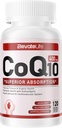 CoQ10-400mg-Softgels עם PQQQ, BioPerine & אומגה 3, Coenzyme Q10(Ubiquinone) תוסף עבור High-Absorption, Powerful-Antioxidant, תומך Heart & Energy- Production, 120 משרתות
