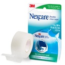 Nexcare גמישה Clear Tape, חסימת מים טרמפ רפואי, Secures Dressing ו Catheter Tubing - 1 in x 10 Yds, 1 Roll of Tape