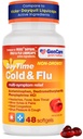GenCare - Multi Symptom non Drowsy Daytime Cold & Flu הקלה Acetaminophen 325 מ"ג, Dextromethorphan HBr 10 מ"ג, Phenylephrine HCl 5 מ"ג (48 Softgels) non Habit Forming Pain Reliever & Nasal Decestentantantantantantantantantantantantantantantantantantantantantantantantantantantantance