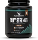 Wilderness Athlete - יומית חיזוק חלבון | אבקת חלבון Whey עבור נשים וגברים - אבקת חלבון הטוב ביותר עבור שריר Lean - אבקת חלבון נקי עם חלבון Whey (Chocolate Moose)