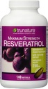 Tru Nature Resveratrol Plus Standard Trans-Resveratrol 250 מיליגרם, 140 קפסולות צמחוניות