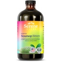 Serene Herbs - Soursop Bitters נוזל - אורגני צמח Guanabana Detox עם Black Seed, Moringa & הג'ינג'ר - תומך ב- Digest & Immune function - 16 fl ozoz oz