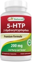 Best Naturals 5HTP 200 מ"ג 120 קפסולות צמחוניות