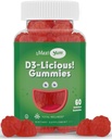 Maxi Health ויטמין D Gummies (60 חניכיים)