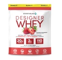 מעצב בריאות, מעצב Whey, אבקת חלבון טבעי Whey עם פרוביוטיקה, סיבים, מפתח B-Vitamins עבור אנרגיה, Gluten-Free, Summer Strawberry, 2 lb