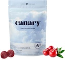 Canary High-Dose Hero - Urinary Tract Health Gummies Dietary Supplement, Helps ניקוי & Protect, Delicious Natural Cranberry Flavor, 60 חניכיים