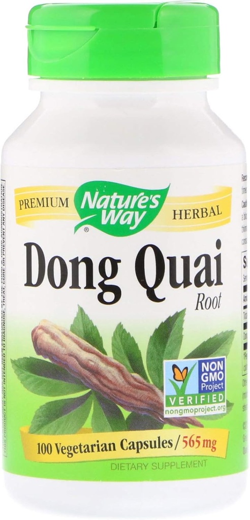 Nature's Way Dong Quai Root - 100 קפסולות / 565 מ"ג