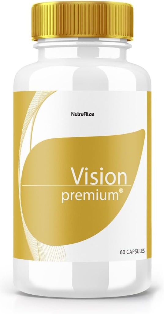 Vision Premium, Premium Eye Support Supplement, Vision Premium Lubricant כדי לשפר את הריכוז ו Focus, Vision Premium All-Natural Pills for Healthy Eyes, VisionPremium Reviews (60 קפסולות)