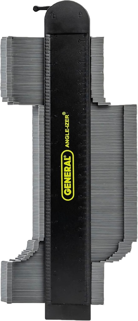 General Tools Contour Gauge with Lock 833X - 10 - אנג'ל Finder Tool for Home Quality - Gadgets for Men