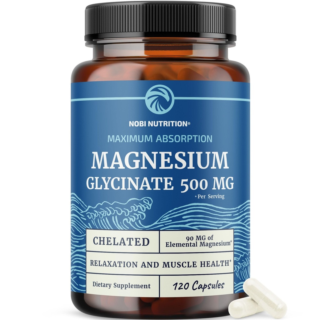 מגנזיום Glycinate 500mg | High Absorption