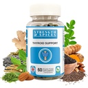 כוח ותבלינים - תמיכה Thyroid, Iodine תוספת עם Maca Root, Sea Kelp, ברזיל Nuts ו Ashwagandha, 60 קפסולות