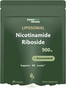Liposomal Nicotinamide Riboside תוסף, Nicotinamide Riboside Resveratrol 900mg עבור Anti-Aging, אנרגיה, 80 קפסולות,