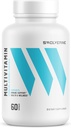 Swolverine Multivitamin | Enhanced ויטמינים & מינרלים קפסולת, Magnesium, Zinc, Chromium, Iron, Calcium, Biotin, (30 משרתים)