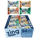 Zing ילדים חלבונים Bars Variety Pack, Gluten חינם 100 Calorie מיני Bars עם חלבון גבוה, תזונה טבעונית Bars, חלב מבוסס חלבון - 24 ספירה