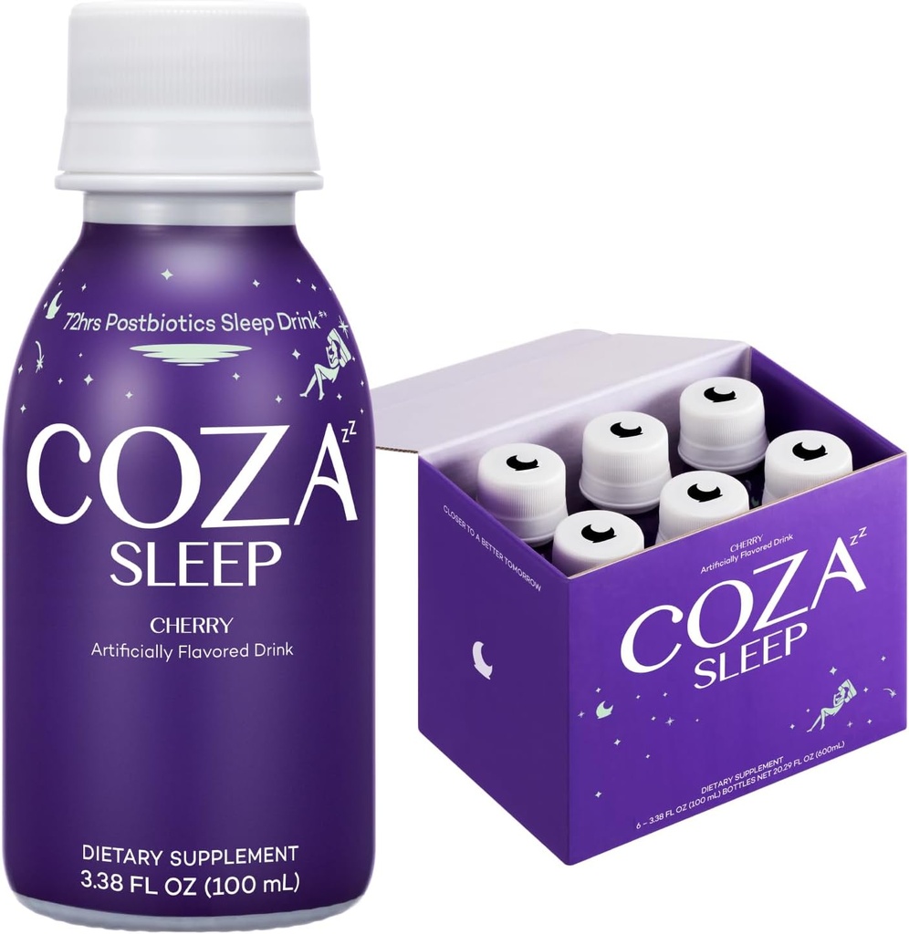 משקה תוספי שינה | Melatonin Free | Natural Sleep Aids for Adults