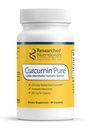 מוצרי תזונה מעובדים Curcumin Pure - קלינית מחקר על ייצור Curcumin, 46x יותר Absorbable יותר מאשר תמצית Turmeric המסורתית (60 קפסולות טורמריות טבעוניות)