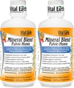 Vital Earth מינרלים Fulvic Humic מינרלים תערובת נוזלי 2-Pack - תוסף Fulvic Acid עם 70+ Trace מינרלים, אלקטרוליטים לשיקום, איזון ואנרגיה, 32 Oz Ea + 1 Oz Cup Ea