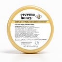 ECZEMA HONEY Gentle Oatmeal ו Lavender Soap - Natural Eczema Body Wash - Daily Gentle Soap for Dry, Itchy, Sensitive, & Irritable Skin (3.3 Oz)