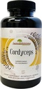 Aloha מדיצ'לס Pure Cordyceps, תוסף מוסמך אורגני Mushroom, תומך חסינות ואנרגיה, Pack של 1, 90 קפסולות