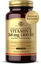 ויטמין Solgar E 268 מ"ג (400 IU), 360 אלפא Softgels - Natural Antioxidant, Skin & Immune System Support - באופן טבעי מקורו ויטמין E - גלוטן חינם, חלב חינם - 360 משרתות