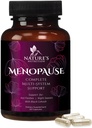 תוספי Menopause לנשים עם Black Cohosh - תמיכה חמה פלאש והורמונלית עבור נשים, ויטמינים טבעיים של Menopause לתמוך מילד Night Sweats & Balance, non-GMO & Gluten חינם - 60 קפסולות