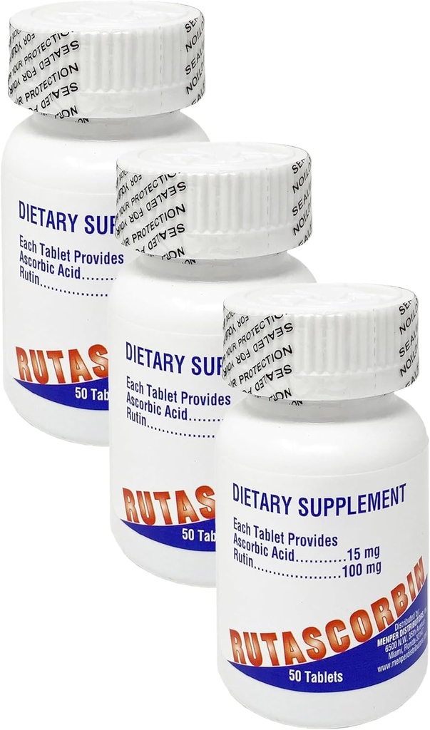 Memper Vitality Boost, Immune Support, Cardio Health 50 Tablet (Pack of 3)
