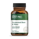 GAIA HerBS PROFmented Beet & Maca - תמיכה באנרגיה בריאה & Circulation תוספת * - Kidney Health Supplement with Beet & Carrot Root - טבעוני, Gluten-Free - 60 קפסולות (30 משרתים)