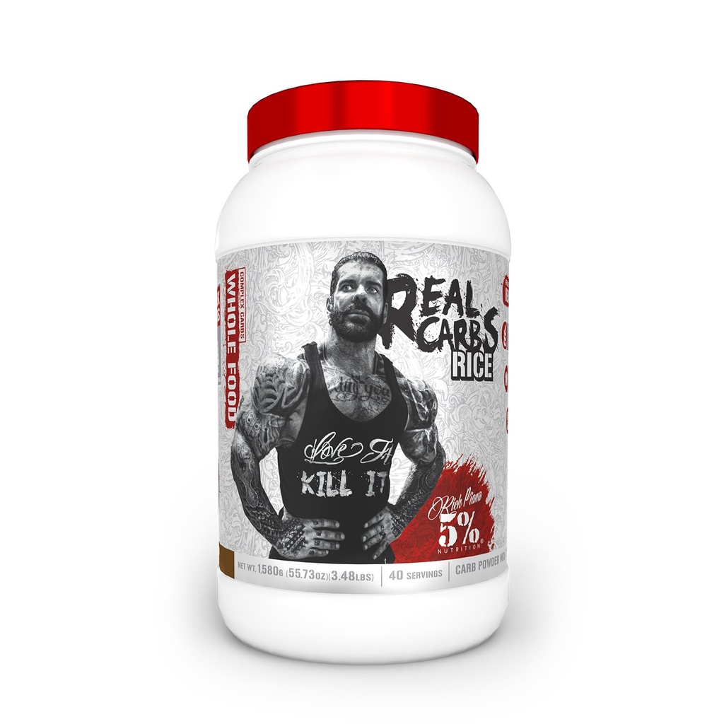 5% תזונה עשירה Piana Real Carbs אורז עם מזון אמיתי מורכב carbohydrates, זמן ארוך-אחרון אנרגיה נמוכה Glycemic עבור Pre-Workout Recovery Meal, 3.5 lb, 40 משרתים (Coa Heaven)