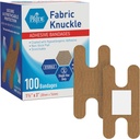 MED PRIDE 100 Sterile fabric Fingertip, Finger, ו- Knuckle Bandages - MPEG Free Hypoallergenic, 1.5in X 3in