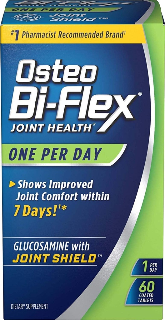 Osteo Bi-Flex One Per Day, 60 טבליות מוצפות (Pack of 3)