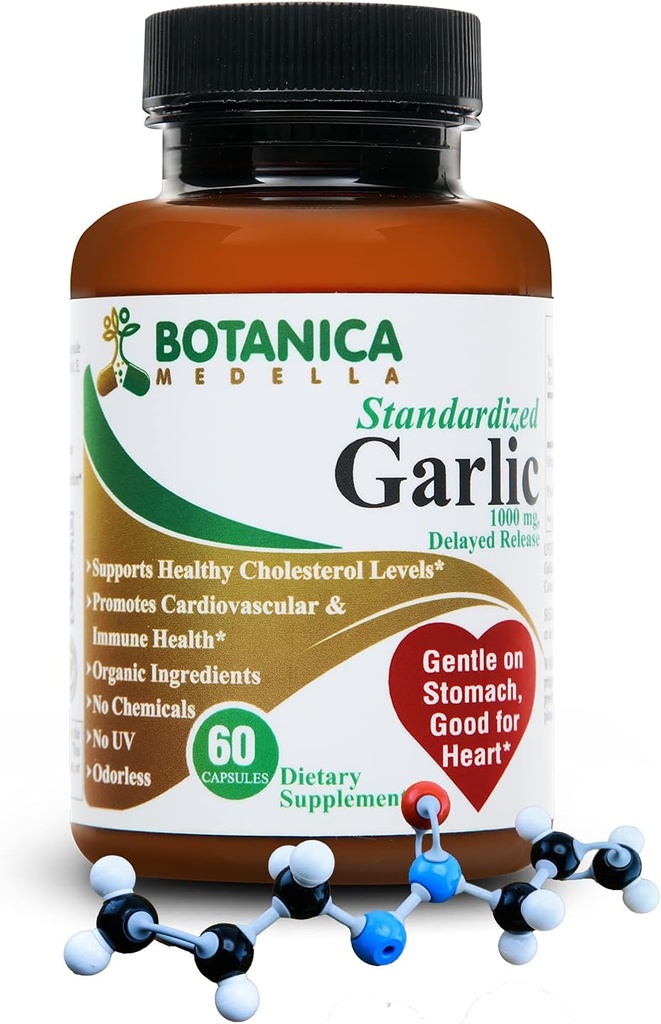 12400 mcg Allicin - ESTED על ידי צד שלישי - Odorless - אורגני Ingredients - נדחה 30 עד 60 ימים אספקה