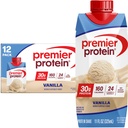 חלב ראש הממשלה שקד, וניל, חלבון 30g, 11 oz, Pack של 12 (Packaging May Vary)