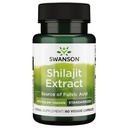 Swanson Shilajit Extract - תוסף צמחי לקידום תמיכה בצמיחה של תאים - פורמולה טבעית עבור בריאות כללית - (400 מיליגרם 60 ואג קפסולות)